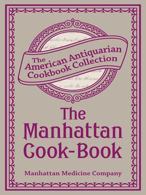 cover image of The Manhattan Cook-Book